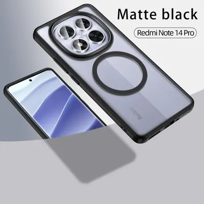 Redmi K80 Pro şeffaf manyetik kılıf, K90 Pro Max ve Note 17 Pro uyumlu - 7