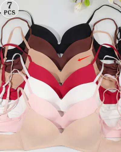 Wireless One-Piece Cup Bra, Breathable - 9