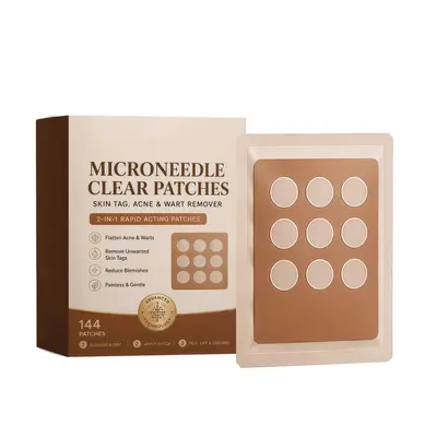 Invisible Acne Patch, Gentle Skin-Friendly Pore Concealing Pimple Patch - 5