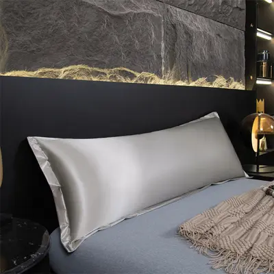 Ice Silk Waterproof Long Pillowcase, Double - 8