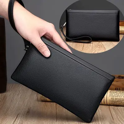 Men's Large Capacity Casual Clutch Wallet - 7