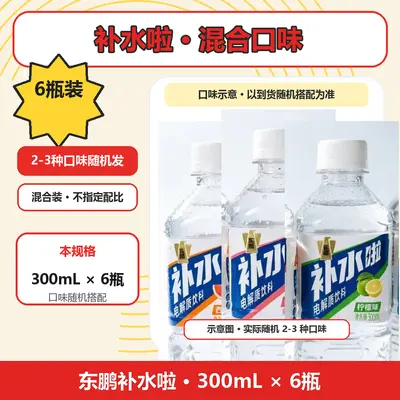 Dongpeng Elektrolyt-Getränk Zitronengeschmack 300ml x 6 Flaschen