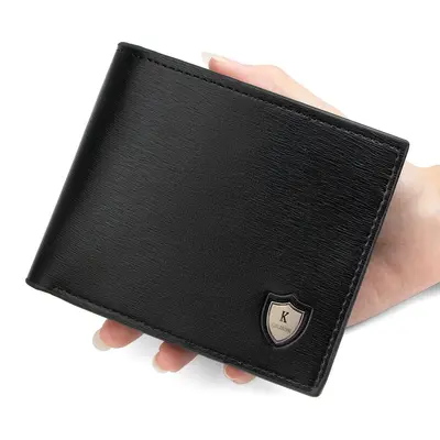 Men's Short Wallet with Zipper Coin Pocket, Premium Look - 7