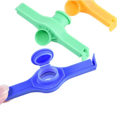 Food Bag Sealing Clip Moisture-Proof Plastic with Pour Spout