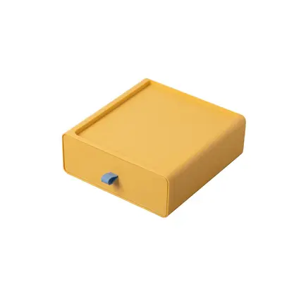 Multi-layer office storage rack plastic gift box cosmetics cross-border stackable dormitory desktop drawer storage box - 9