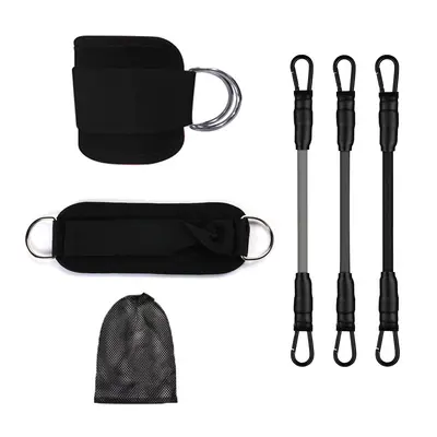 Fitness Ankle Strap Glute Resistance Band for Cable Machine Leg Training - 8