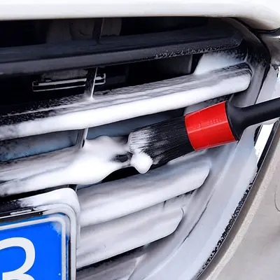 5-teiliges Autoreinigungsbürstenset, Autowerkzeuge, Felgenbürste, Innenreinigungsbürste, Klimaanlage-Lüftungsbürste - 4