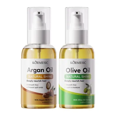 KORMESIC橄榄发油Hair care oil柔润发丝护发精油跨境厂家批发 - 6