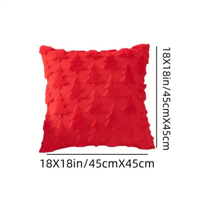 Grenzüberschreitend beliebte Weihnachtsbaumkissenbezug Weihnachts-Plüsch-Festive-Heimdekoration Sofa-Kissen Kissenbezug Großhandel - 6
