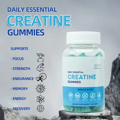 Kreatin Gummies 60 Adet Vegan