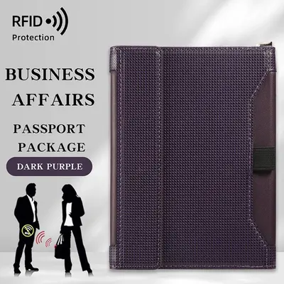RFID Passport Storage Bag, Multifunctional - 12