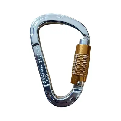 Air Yoga Hammock, Red, with D-Type Load-Bearing Automatic Lock Carabiner - 9