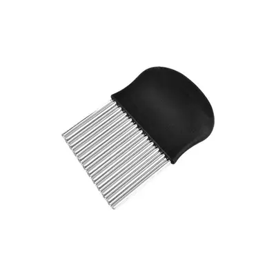 Stainless Steel Potato Blade with Wavy Cut, Fancy Vegetable Cutter