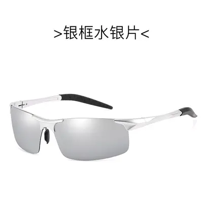 Polarized Sunglasses, Aluminum-Magnesium Frame, Model 8177, Sports Style - 10