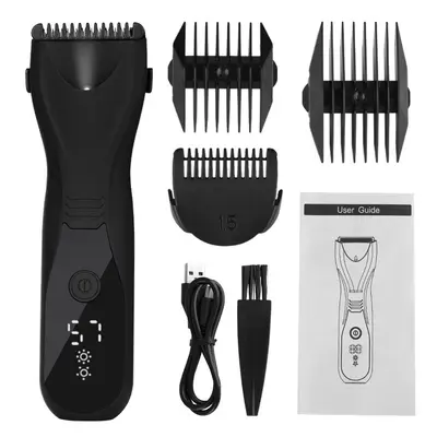 Men's Electric Full Body Trimmer, Waterproof, Washable - 8