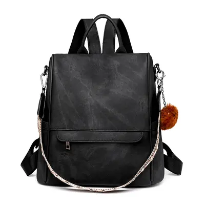Damen-Rucksack aus PU, multifunktional, Schulrucksack - 10