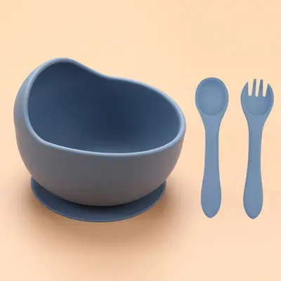 Silicone Suction Baby Bowl for Independent Feeding - 11