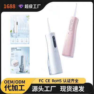 Portable Electric Water Flosser, Oral Irrigator for Tartar Removal, Orthodontic