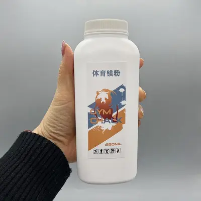 Antirutsch-Magnesiapulver in Flasche für Fitnessgeräte