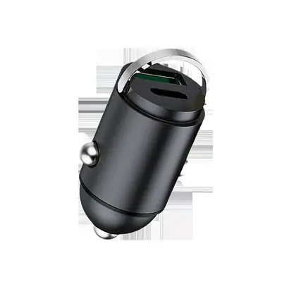 Hidden Car Charger 66W/W Super Fast Charging Car Cigarette Lighter Adapter Three-in-One PD Fast Charging - 6