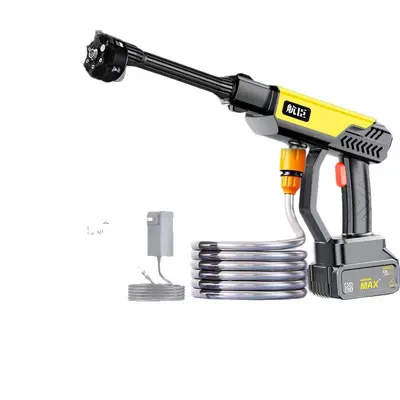 Cordless Portable Car Wash Gun, Rechargeable, High Pressure - 6