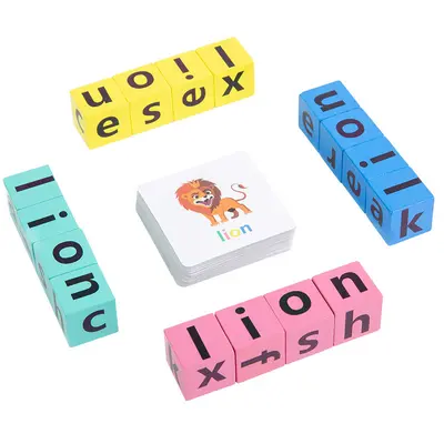 Children's English Word Cards, Spelling Battle Educational Board Game - 6