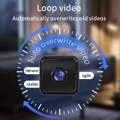 X2 Kamera Intelligente hochauflösende kabellose WiFi-Kamera für den Heimgebrauch Sicherheit Infrarot Nachtsicht 1080P Überwachungskamera