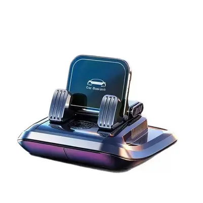 3-in-1 Car Phone Holder with Aroma Diffuser, Anti-Vibration Dashboard Stand