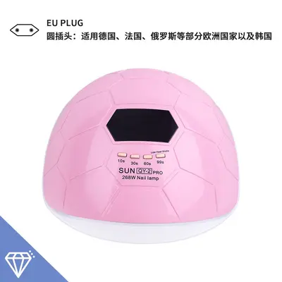 Wearable 268W Smart Sensor Nail Dryer, Multicolor Manicure UV Lamp - 11