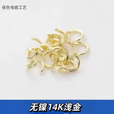 Edelstahl-Offenring, DIY-Schmuck-Verbindungsring - 11