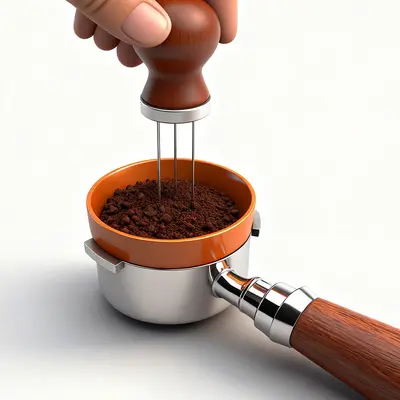 304 Paslanmaz Çelik Espresso Kahve Dağıtma İğnesi
