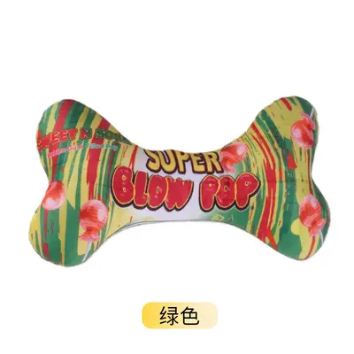 Squeaky Plush Rope Dog Toy, Durable and Bite-Resistant - 9