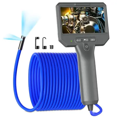 Industrial Endoscope, 4.3" Screen, Dual Lens, HD