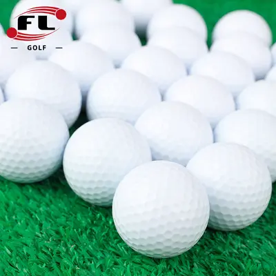 Two-Layer Golf Practice Ball, LOGO Printing Available
