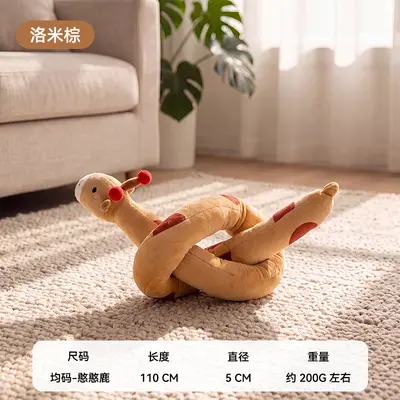 Peluş Fil Halat Çekme Köpek Oyuncağı, Orta ve Büyük Irk İçin Sesli - 9