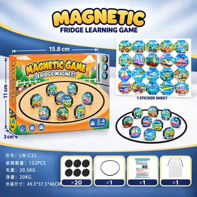 Magnetic Land Mine Chess, Sensor Concentration Game for Children - 10