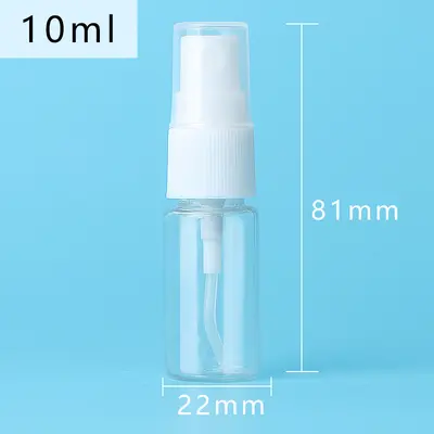 30ml 50ml 100ml ml sprey şişesi şeffaf PET plastik küçük sprey şişesi kozmetik parfüm yeniden paketleme şişesi sprey şişesi - 8