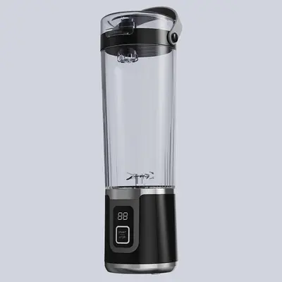 Tragbarer Entsafter mit Crushed-Ice-Funktion, USB-wiederaufladbar, digitale Anzeige, Saftmaschine, Outdoor-Reise-Mixer blender - 8