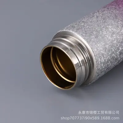 Titanyum Kaplamalı Mini Taşınabilir Termos Bardak - 4