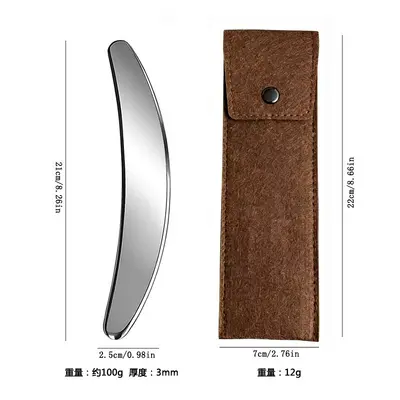 Fasya Bıçağı Seti S ve M Tipi Gua Sha Kürek - 12