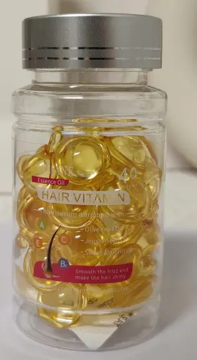 Fas Argan Saç Bakım Yağı Kapsülleri, Durulama Gerektirmez, Vitaminli - 9