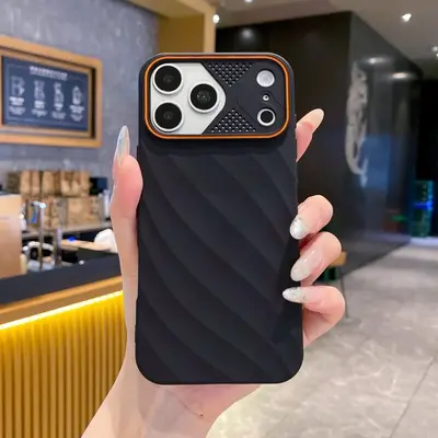 iPhone 18 Pro Max Silicone Case with Window, Full Body Protection - 7