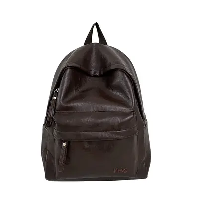 Retro Minimalist Large-Capacity Laptop Backpack, Versatile for Daily and Commuting - 6