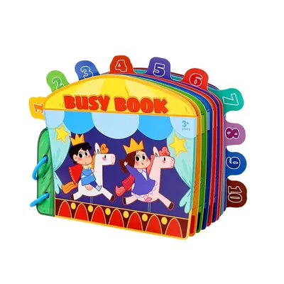 Digital Cognition Quiet Book, Early Education, Hand-Eye Coordination - 6
