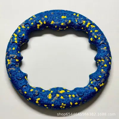 ETPU Dog Ring Toy, Floating Pull Ring, Chew-Resistant Tug Toy - 8