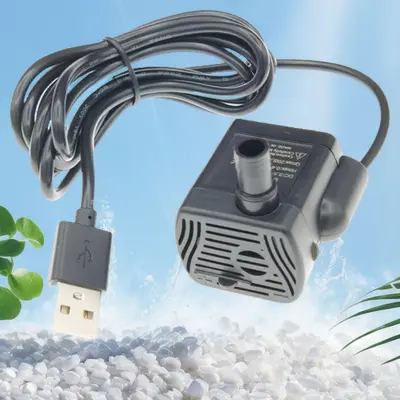 源头工厂USB-1020加湿器水泵5V直流无刷宠物水泵手机散热微型水泵 - 4