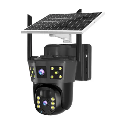 Solarenergie-Kamera 360-Grad Nachtsicht 4G Fernzugriff