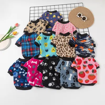 Dog and Cat Skirt Sweater Fleece Clothing for Small and Large Dogs
