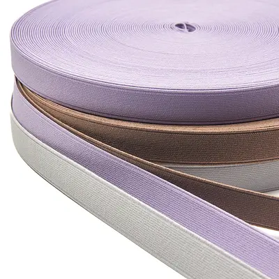2-2.5 cm Black and White Rubber Band, Thick Elastic, Latex, Trouser Waist - 6