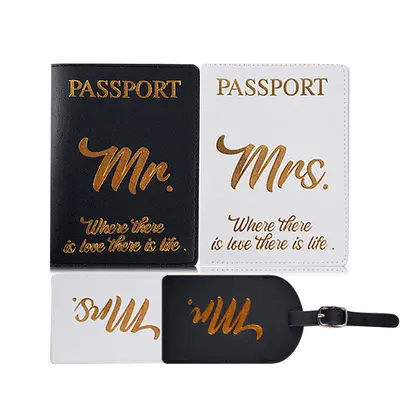 Customizable Passport Cover, Passport Holder and Luggage Tag